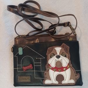 Chala Bulldog Cross Body Purse